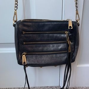 Silver Rebecca Minkoff Crossbody Bag